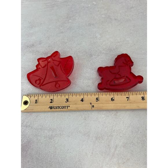 Vintage variety Christmas cookie cutters Toys Gingerbread Man Bells lot of 10 - Picture 7 of 9